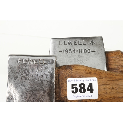 584 - Two small hatchets by ELWELL one dated 1954 G++