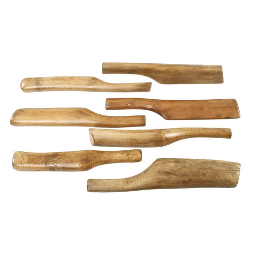 63 - Seven lead dressing bossing sticks G