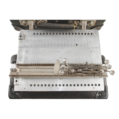 630 - Two braille typewriters by J.M.G. No 207 and EARNEST MOY No 677 for R.N.I.B. in orig cases G+