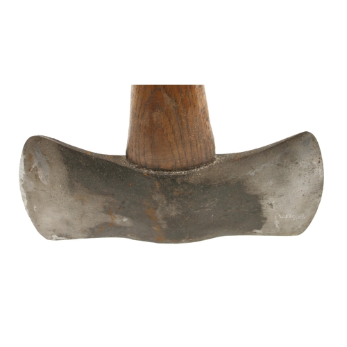 718 - A small double bitted axe by COLLINS (USA) with 4 1/2