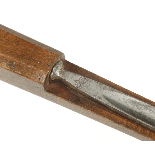 800 - A rare and little used sash scribing gouge by PRESTON G++