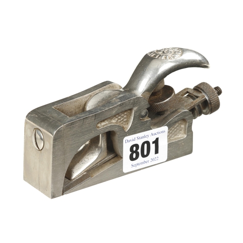 801 - A PRESTON adjustable bullnose plane with detachable toe G++