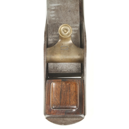 930 - A rare NORRIS No 11 Improved pattern d/t steel mitre plane with rosewood infill and 2 1/4