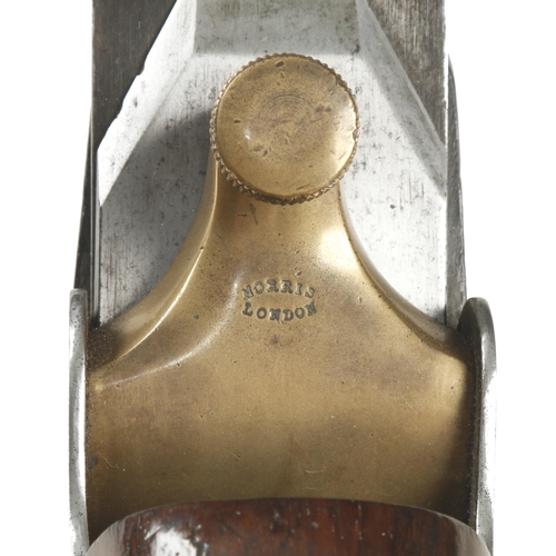 942 - An early d/t steel NORRIS A4 adjustable smoother with 2 1/4