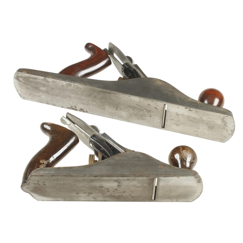 100 - English STANLEY No 4 & 5 bench planes G+