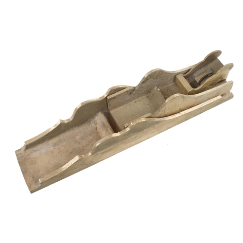 345 - Three brass plane castings for panel, smoother and chariot N