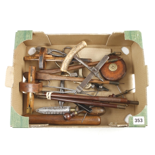 353 - A box of small tools G