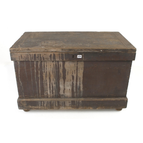 375 - A pine tool chest 37