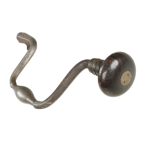 936 - A lever pad iron brace by MATHIESON with rosewood head G+