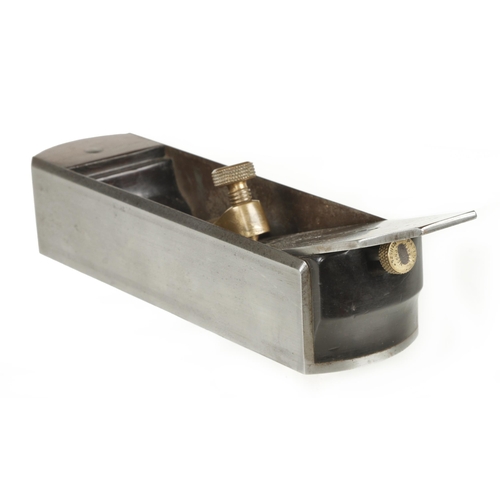 941 - A superb, improved pattern d/t steel NORRIS A11 mitre plane with Patent Adjustable on gunmetal lever... 