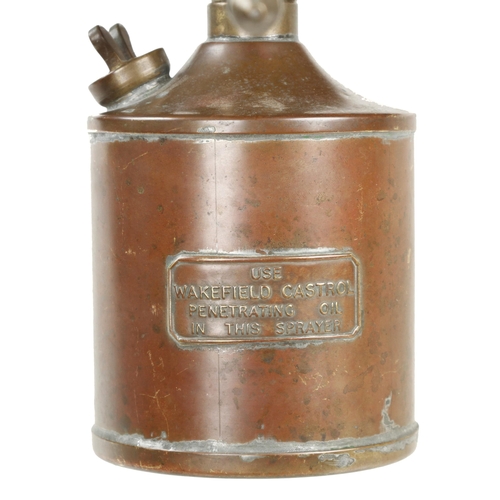 813 - A most unusual copper oiler 22