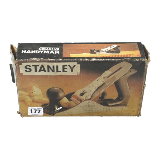 177 - An unused STANLEY Handyman No H12-04 smoother in orig box G++