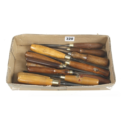 320 - 14 carving tools G