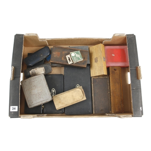 34 - 13 boxed engineer's tools G