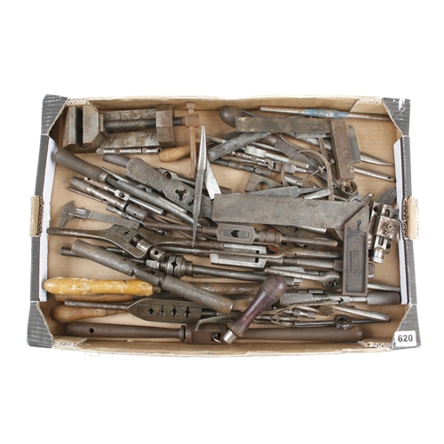 620 - A quantity of engineers tools G