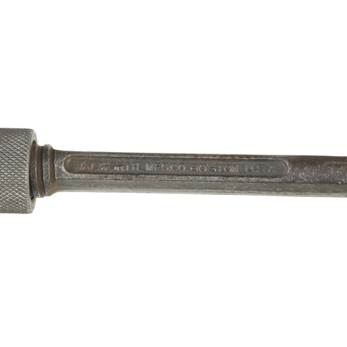 645 - An unusual pipe? wrench by WALWORTH Boston and a basin wrench by TRIMO G