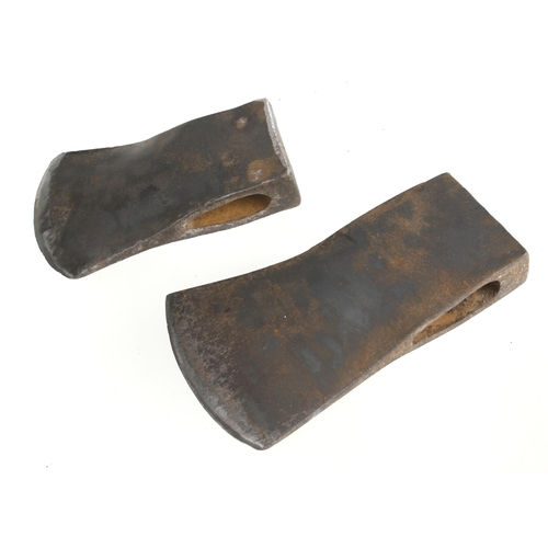 766 - Two axe heads G+