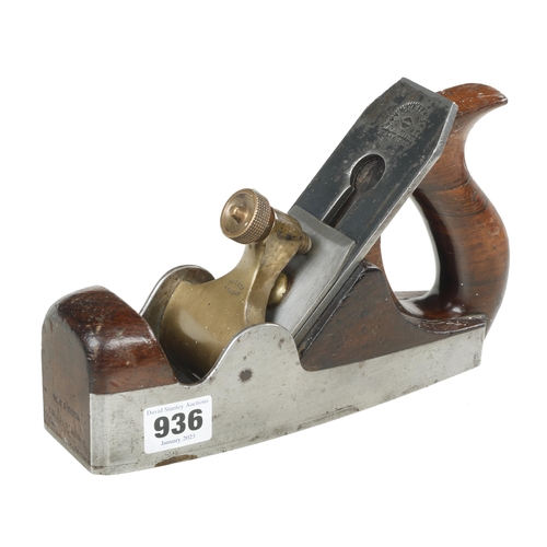 936 - A NORRIS No 5 smoother with replaced iron G+
