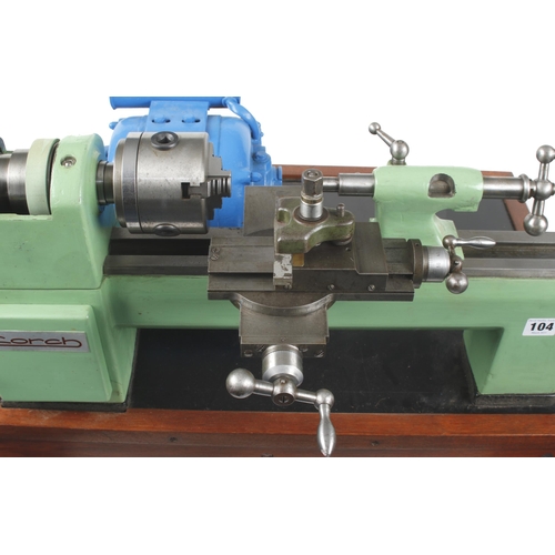 104 - A LORCH lathe No 29156 dated 1965 with 17