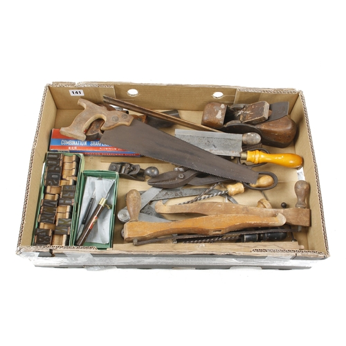 141 - A box of tools G