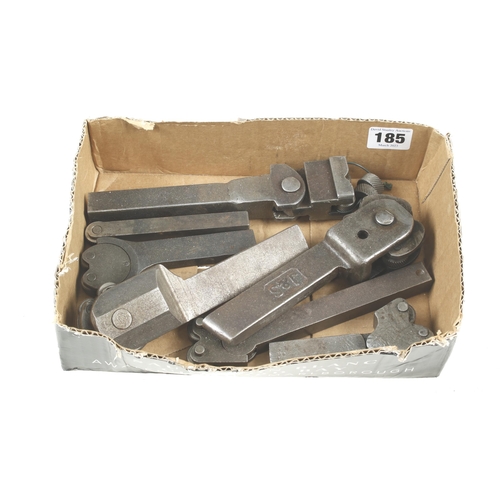 185 - Two multi head knurling tools and 4 others G