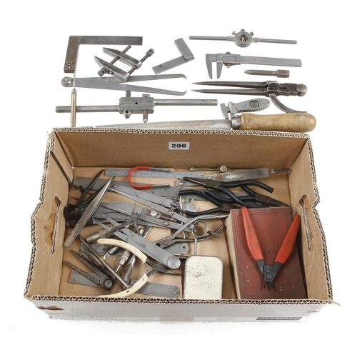 206 - Quantity of engineer's tools G