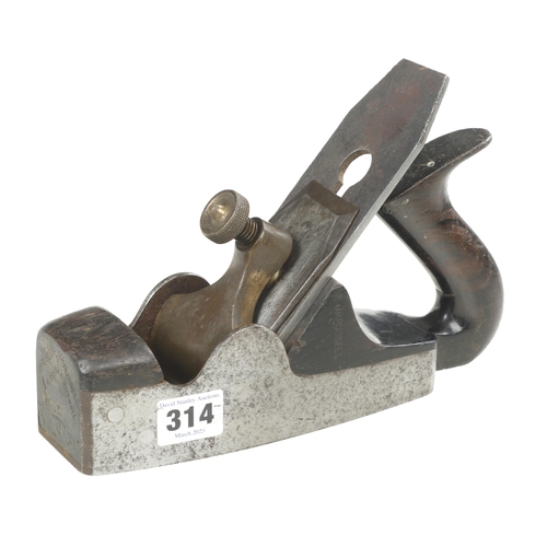 314 - A d/t steel smoother by MATHIESON with open handle G