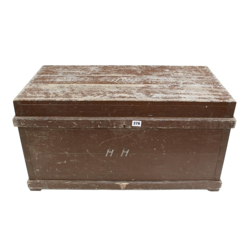 378 - A pine tool box 30