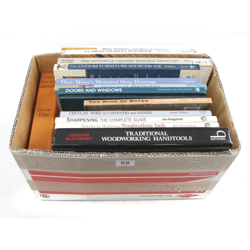 58 - A box of books G