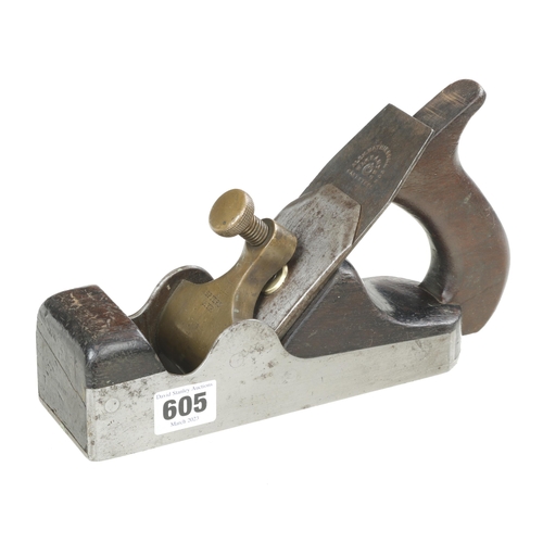 605 - A d/t steel smoother by SPIERS with replaced handle G