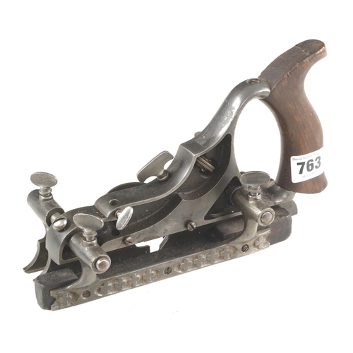 763 - A UNION PLANE Co plow plane produced for SIEGLEY with thumb screw adjusters (see P.TAMPIA vol 1 p108... 