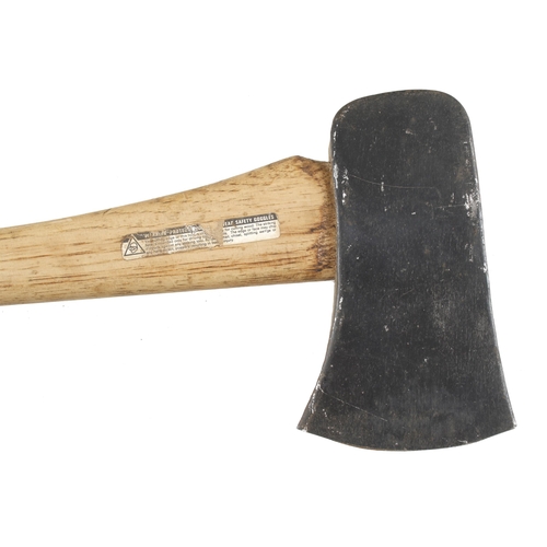 789 - A USA STANLEY No 59-213 axe hardened edge missing G-