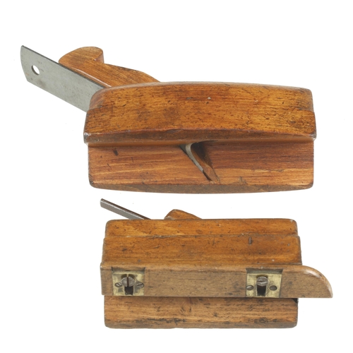 8 - Two chamfer planes, one with adjustable fence and steel front G+