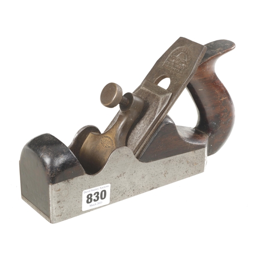 830 - A PRESTON No 1371 d/t steel parallel smoother, crack to handle G+