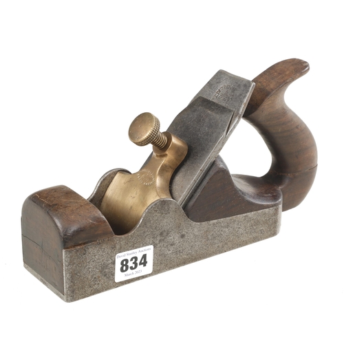 834 - A PRESTON No 1371 iron smoother with orig Preston iron, handle requires attention G