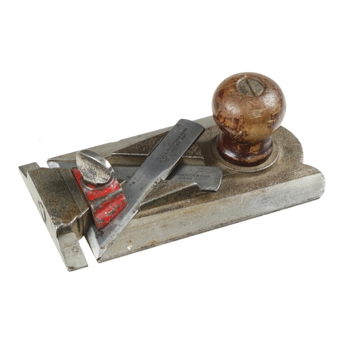 848 - A small PRESTON L & R rebate plane G+