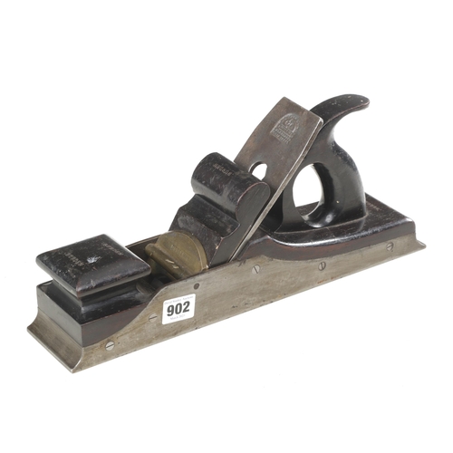 902 - A heavy, nice quality iron panel plane 14