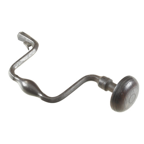 931 - A lever pad iron brace by BUCK & HICKMAN with rosewood head G+