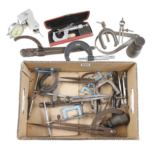 233 - Quantity of engineer's tools etc G