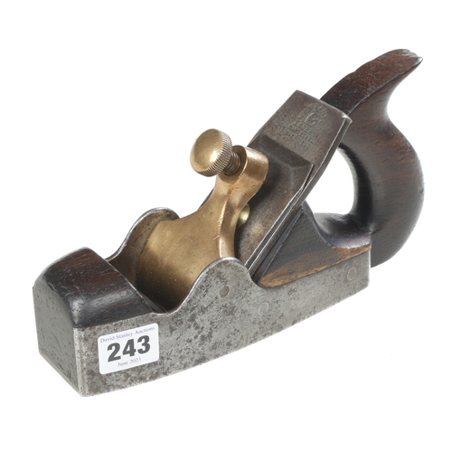 243 - A handled d/t steel smoother by SPIERS, some light staining G
