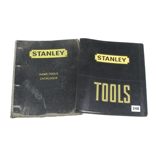 248 - Two STANLEY USA salesman's 1960 catalogues G