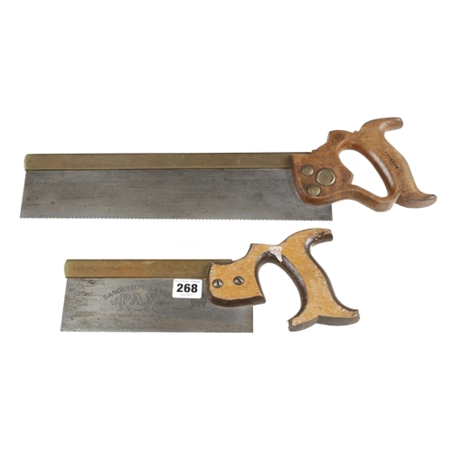 268 - A SIMONDS b/b tenon saw with 14