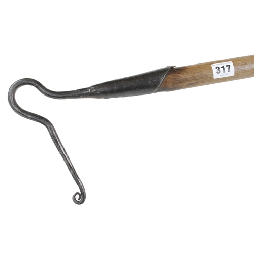 317 - A shepherd's crook G