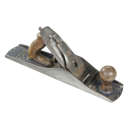 647 - A RECORD No 5 1/2 Stay Set fore plane, lacks handle spur G