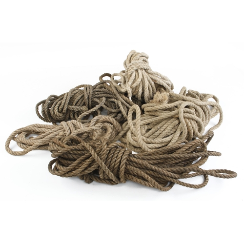 81 - Quantity of vintage rope G