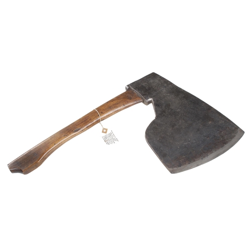 775 - A little used 8lbs Norwegian broad axe with 8