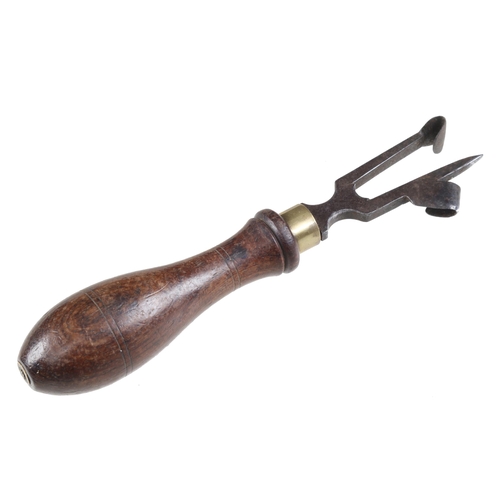 824 - A timber scribe with rosewood handle F