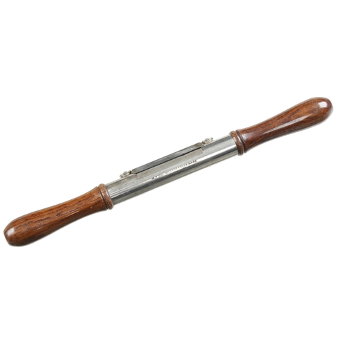 829 - A little used MILLERS FALLS circular spokeshave with rosewood handles F