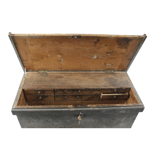 374 - Two pine tool chests 36