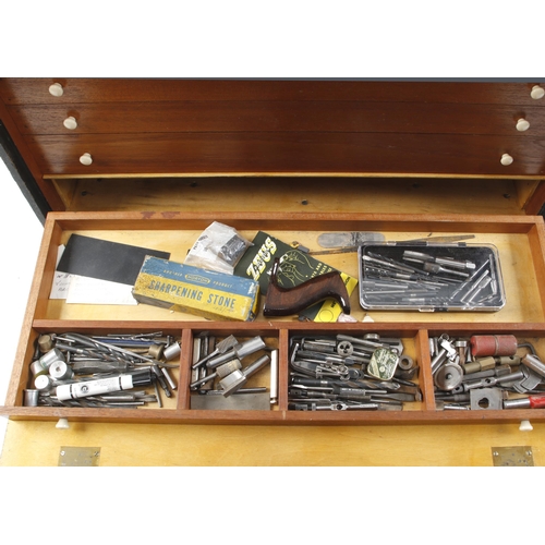 380 - A patternmaker's 5 drawer tool box 30